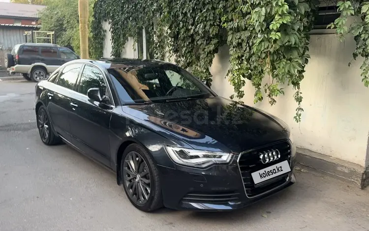 Audi A6 2013 года за 8 500 000 тг. в Алматы