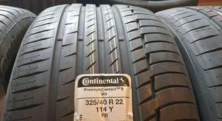 Летние шины разно размерные Continental Premium Contact 6 285/45 R22 325/4 за 1 800 000 тг. в Астана