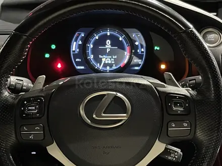 Lexus RC 350 2017 года за 6 500 000 тг. в Алматы – фото 8