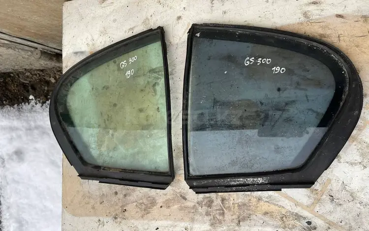 Глухое стекло форточка задняя Gs300 190үшін5 000 тг. в Алматы