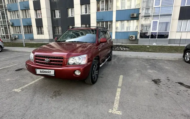 Toyota Highlander 2001 года за 6 400 000 тг. в Алматы