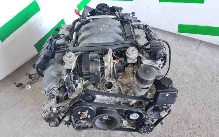 Двигатель (ДВС) M112 3.2 (112) на Mercedes Benz E320 за 450 000 тг. в Костанай