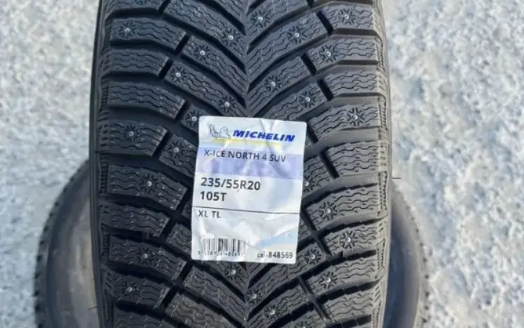 Michelin X-Ice North 4 SUV 235/55 R20 105T за 220 000 тг. в Астана