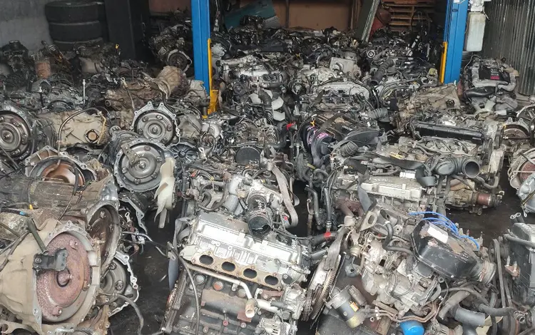 Двигатель на Тойота Авенсис 2, 0. D-4 за 111 000 тг. в Алматы