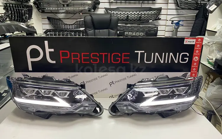 Передние фары на Camry V55 2014-17 дизайн Lexus за 260 000 тг. в Астана
