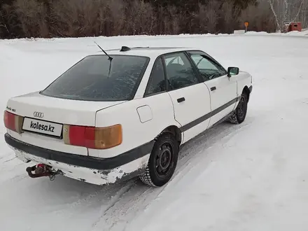 Audi 80 1991 года за 1 100 000 тг. в Смирново – фото 5