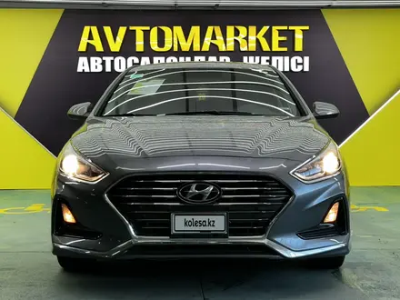 Hyundai Sonata 2018 года за 8 700 000 тг. в Алматы – фото 2