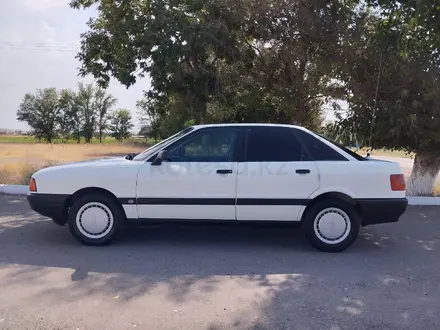 Audi 80 1991 года за 1 450 000 тг. в Тараз – фото 3