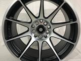 XXR R17 9J 5x114, 3 ET25 73, 1 Серебро/Черный за 280 000 тг. в Алматы – фото 2