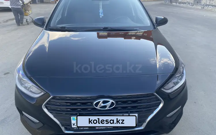 Hyundai Accent 2018 года за 7 200 000 тг. в Актобе