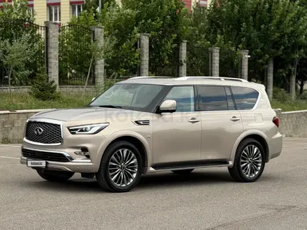 Infiniti QX80 2020 года за 22 600 000 тг. в Алматы – фото 2