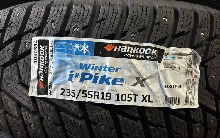235/55 R19 Hankook WiNter i* Pike X W429A XL 105T шип за 86 800 тг. в Уральск