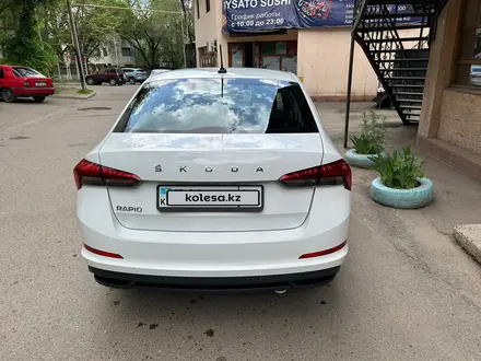 Skoda Rapid 2020 года за 8 290 000 тг. в Алматы – фото 8