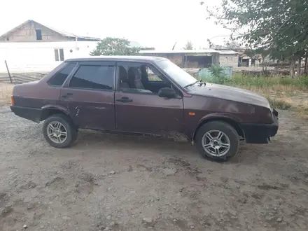 ВАЗ (Lada) 21099 1995 года за 450 000 тг. в Тараз – фото 3