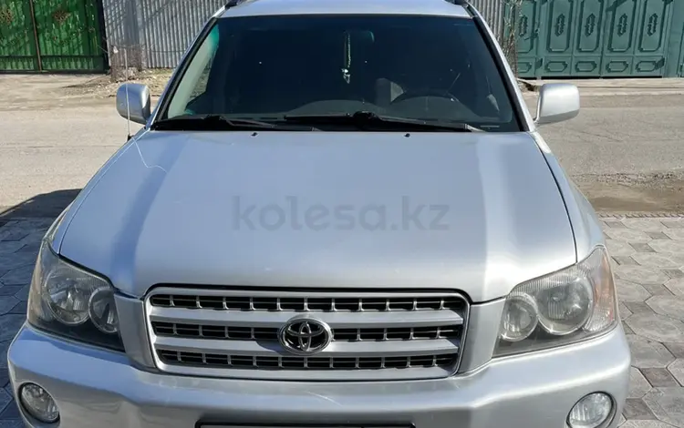 Toyota Highlander 2003 годаүшін6 800 000 тг. в Тараз