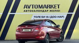 Hyundai Solaris 2011 года за 4 200 000 тг. в Тараз – фото 4