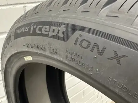 Hankook Winter i'cept iON X IW01A 265/40 R22 за 300 000 тг. в Шымкент – фото 5