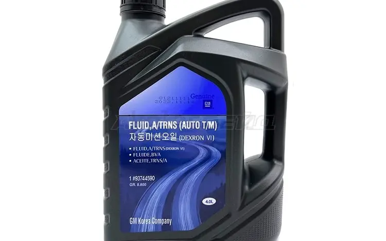 Масло трансмисионное GENERAL MOTORS 4л (DEXRON 6) за 19 500 тг. в Караганда