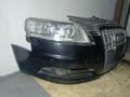 Ноускат Audi A6 S6 C6 S-line Дорест 04-08г Ауди А6 С6 морда бампер фары за 320 000 тг. в Караганда – фото 3