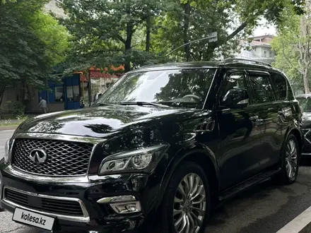 Infiniti QX80 2014 года за 12 000 000 тг. в Алматы – фото 2