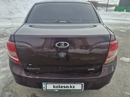ВАЗ (Lada) Granta 2190 2012 года за 1 420 000 тг. в Астана – фото 4
