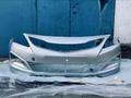 Бампер передний серебро Hyundai Accent за 30 800 тг. в Караганда – фото 4