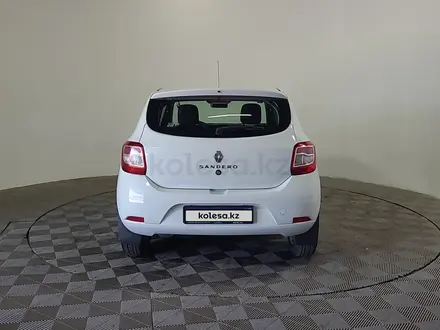 Renault Sandero 2020 года за 4 890 000 тг. в Алматы – фото 6