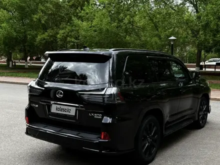 Lexus LX 570 2021 года за 55 500 000 тг. в Астана – фото 5