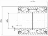 Подшипник передней ступицы за 5 700 тг. в Астана
