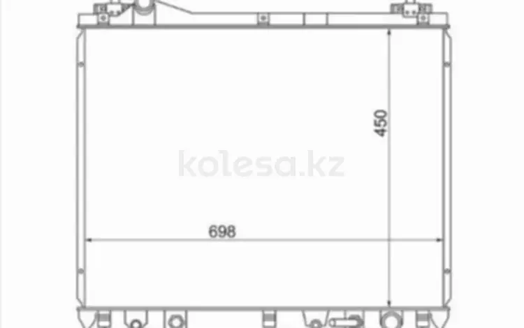 Радиатор двигателя за 32 250 тг. в Павлодар