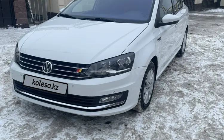 Volkswagen Polo 2016 года за 7 000 000 тг. в Алматы