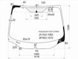 Стекло лобовое FORD FOCUS III 4/5D 11-19үшін28 950 тг. в Астана