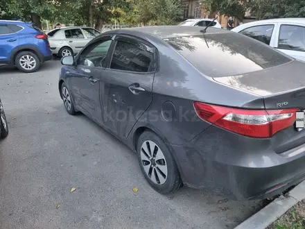 Kia Rio 2014 года за 4 300 000 тг. в Костанай – фото 2