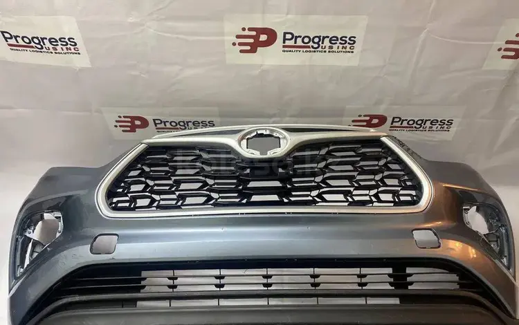 Бампер в сборе Toyota Highlander 2022 БУ оригинал за 850 000 тг. в Алматы