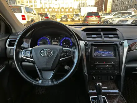 Toyota Camry 2016 года за 9 700 000 тг. в Астана – фото 9