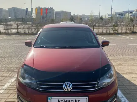 Volkswagen Polo 2015 года за 6 300 000 тг. в Астана – фото 3