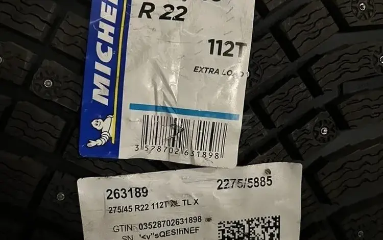 ШИНЫ 275/45 R22 110t XL X-ICE North 4 SUV ШИПОВАНЫЕүшін450 000 тг. в Астана