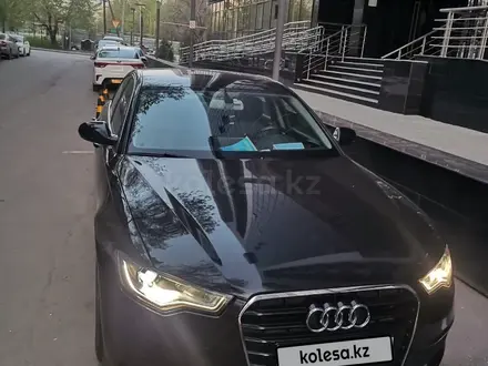 Audi A6 2014 года за 12 000 000 тг. в Алматы – фото 2