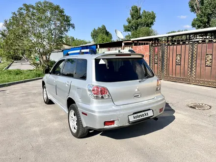 Mitsubishi Outlander 2002 года за 2 200 000 тг. в Алматы – фото 3