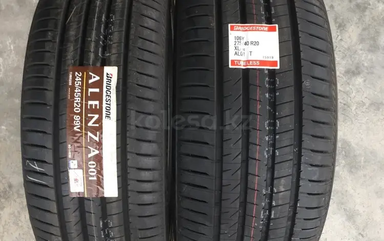 245-45-20 перед, и зад 275-40-20 Bridgestone Alenza 001 за 137 500 тг. в Алматы