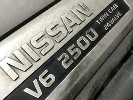 Двигатель Nissan VQ25 2.5 л из Японии за 550 000 тг. в Астана – фото 6