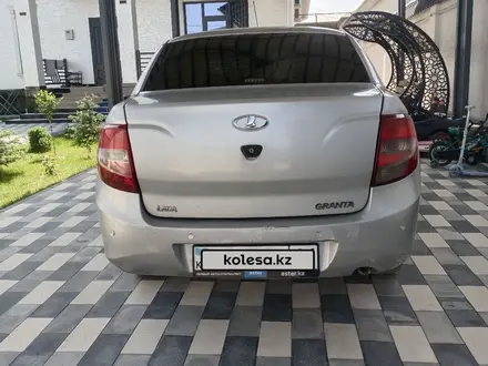 ВАЗ (Lada) Granta 2190 2014 года за 1 600 000 тг. в Шымкент – фото 2