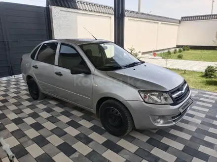 ВАЗ (Lada) Granta 2190 2014 года за 1 600 000 тг. в Шымкент – фото 3