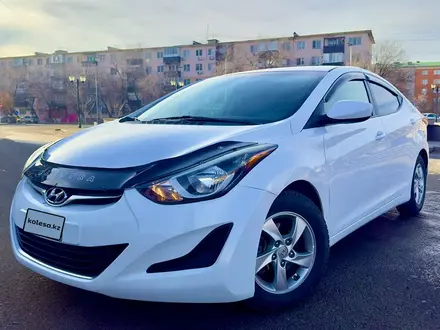 Hyundai Elantra 2014 года за 4 000 000 тг. в Атырау – фото 10