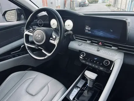 Hyundai Elantra 2021 года за 9 500 000 тг. в Тараз – фото 4