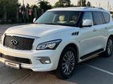 Infiniti QX80 2015 года за 15 700 000 тг. в Алматы – фото 2