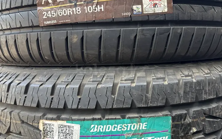 245/60/18 Bridgestone. ОДИНОЧКИ. По одному за 40 000 тг. в Алматы