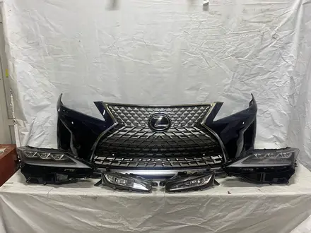 Бампер в сборе обвес Lexus RX фара туманка решетка птф юбка губа за 9 900 тг. в Алматы – фото 4
