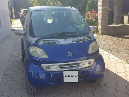 Smart Fortwo 2001 года за 2 000 000 тг. в Алматы – фото 3