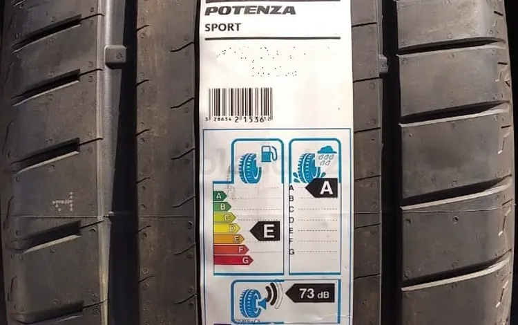 Шины Bridgestone 255/50R19 Potenza SPORT за 94 500 тг. в Алматы